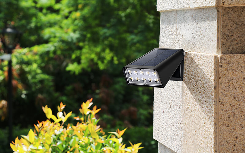 太阳能户外防水庭院壁灯