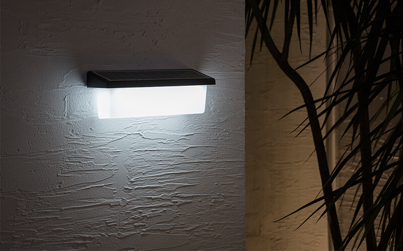 户外现代简约太阳能壁灯