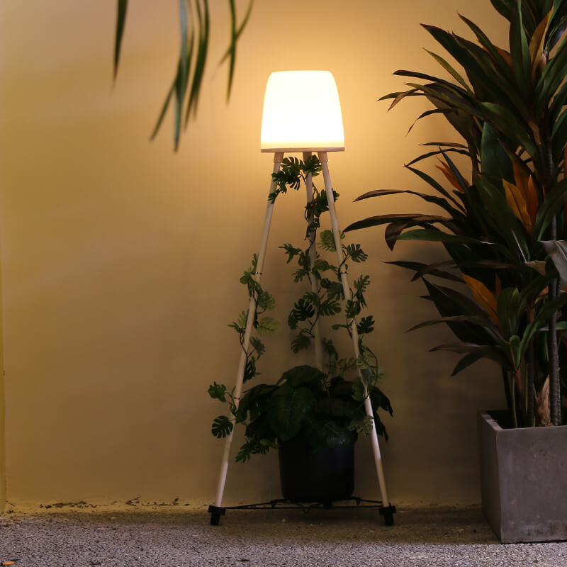 户外落地植物太阳能花架灯