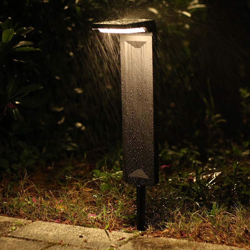 私模花园路径景观太阳能草坪地插灯