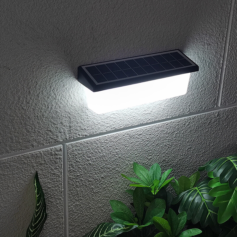 户外现代简约太阳能壁灯