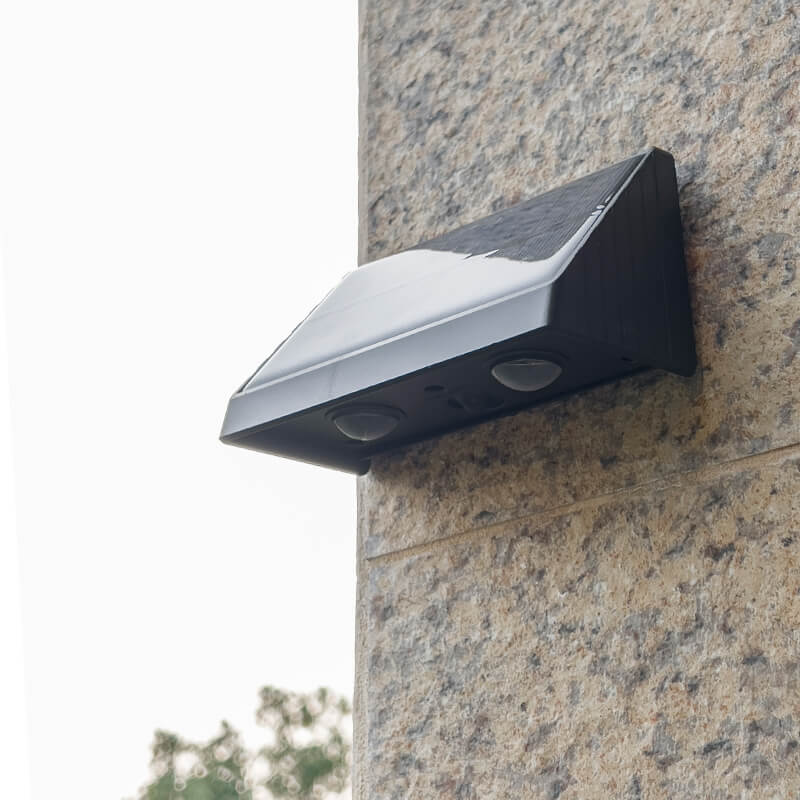 户外高亮2LED太阳能壁灯