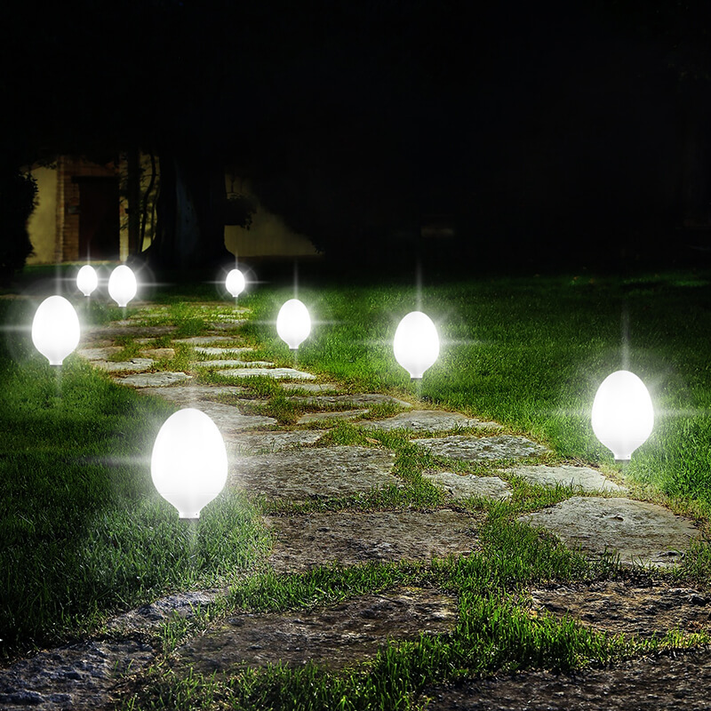一拖四庭院球泡太阳能草坪灯