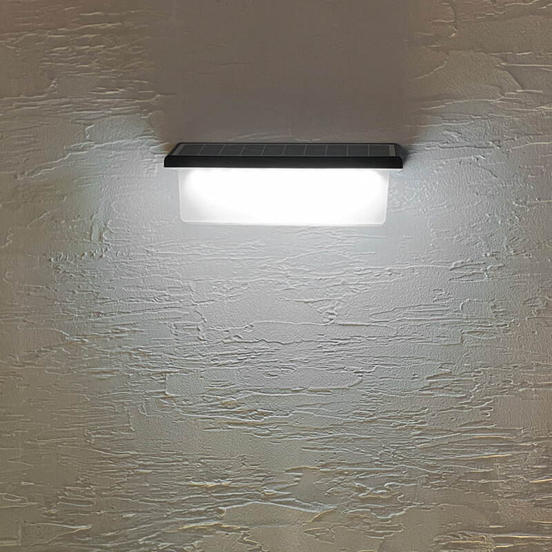户外现代简约太阳能壁灯
