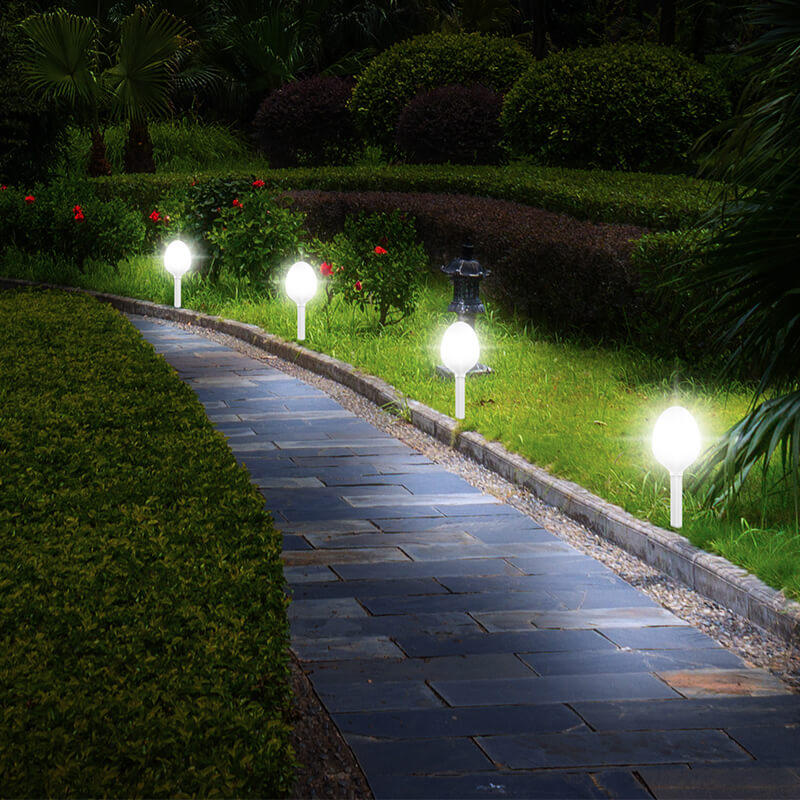一拖四庭院球泡太阳能草坪灯
