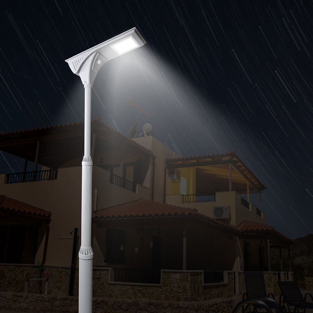 户外防水人体感应太阳能路灯