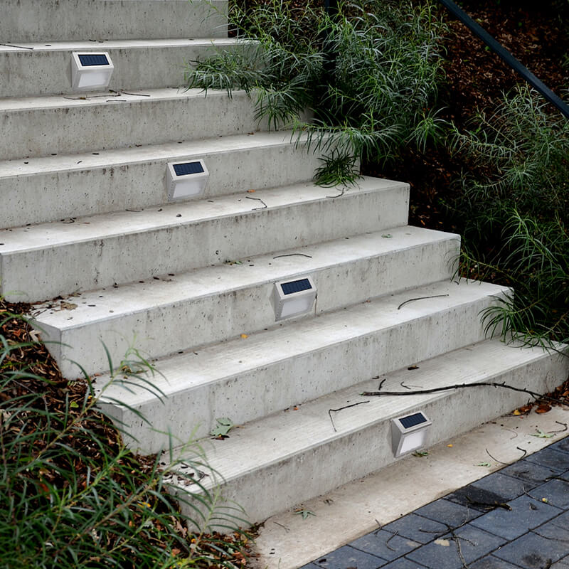 户外太阳能6LED楼梯灯