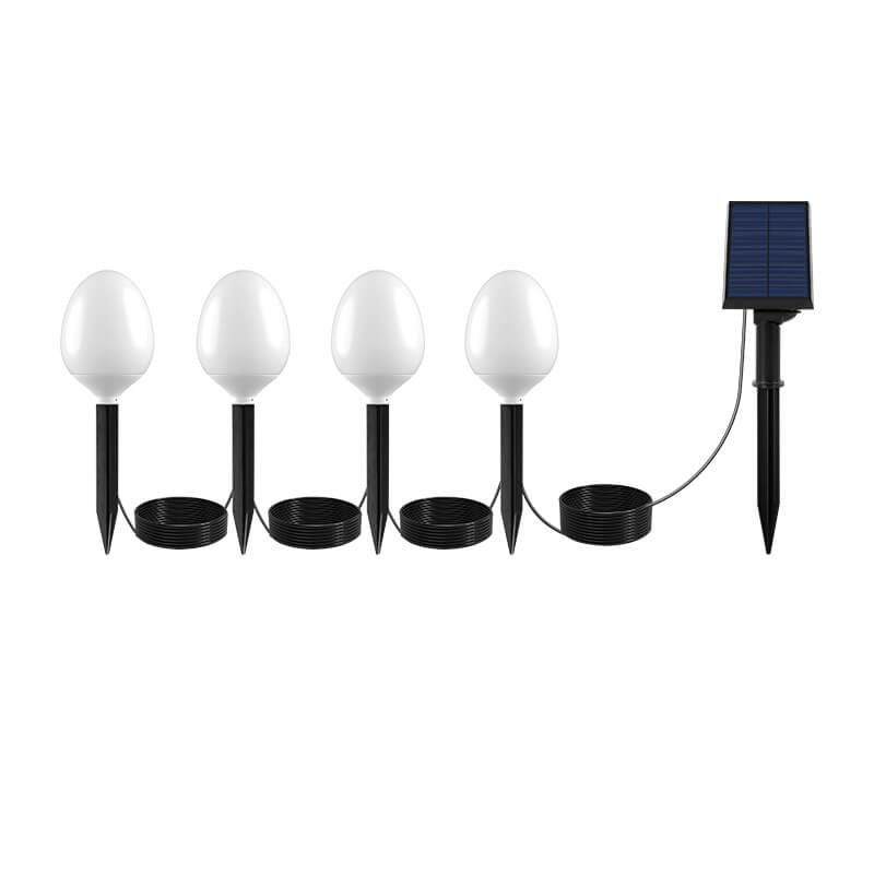 一拖四庭院球泡太阳能草坪灯