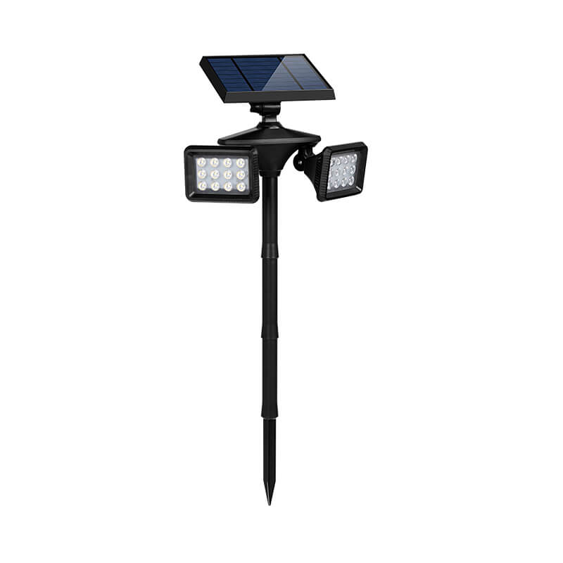 24LED防水户外雷达感应花园太阳能射灯