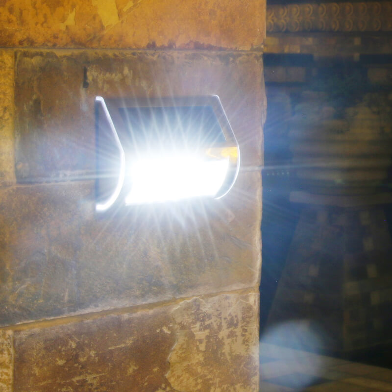 不锈钢防水围栏太阳能壁灯