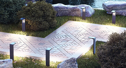 定制太阳能KC电池景观灯