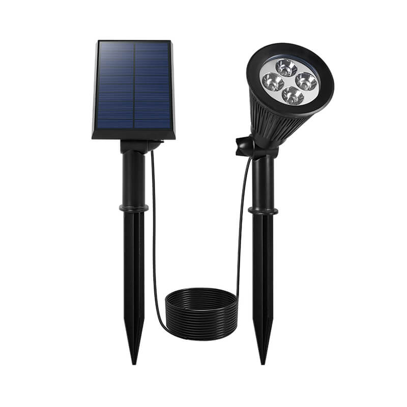 分体式防水庭院景观太阳能壁装地插灯