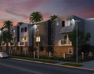 非机动车道太阳能路灯