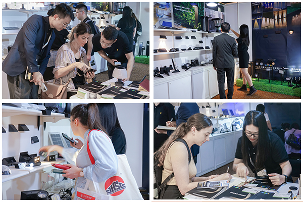 展会期间,众多用户前来洽谈交流